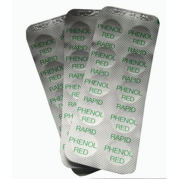Таблетки Phenol Red, 10штук