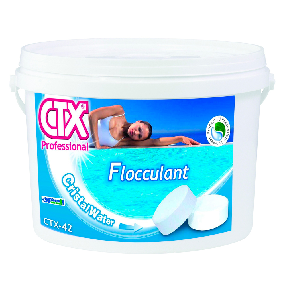 CTX-42 Флокулянт в таблетках 100гр., 5 кг.