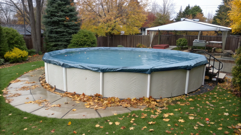 Какое покрытие выбрать для бассейна на холодный период?