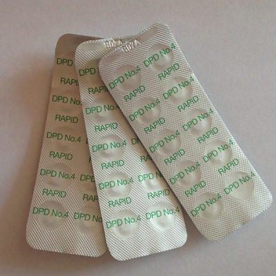 Таблетки DPD4 Кислород, для ручного тестера, 10штук, Lovibond