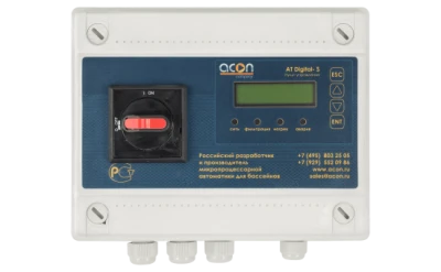 Пульт управления фильтрацией и обогревом Акон AT digital-S